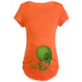 thumbnail image 1 of CafePress - Alien Fetus Maternity Dark T Shirt - Maternity Dark T-Shirt, 1 of 1