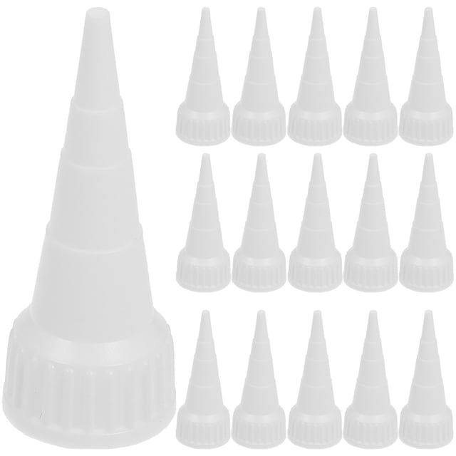 KAKOWELY Bouchons de Calfeutrage 20 Pcs Embouts de Buse de Calfeutrage Kit de Finition de Calfeutrage Réutilisable Outils de Calfeutrage Applicateur de Buse de Calfeutrage