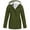 Army Green, variant on Cardigan for Women Lightweight Dressy Women Plus Velvet Solid Jackets Outdoor Waterproof Hooded Raincoat Windproof Coats Women Cardigans Sweater Hoodies