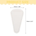 thumbnail image 2 of Uxcell 3 Pack Scissors Sheath, 2.9" x 1.5" Scissors Cover Protector PU Leather Portable Collect Bags for Eyebrow Trimming Beauty Tool Protection, White, 2 of 7