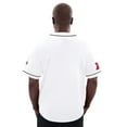 thumbnail image 2 of Men's-Starter  White Las Vegas Raiders Relay Full-Button Baseball Jersey, 2 of 2