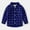 Blue, variant on HOMADLES Boys Shirts Long Sleeve Lapel Plaid Button Down Shirts for Boy Campus style, Uniform Shirt Purple 6 Months