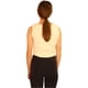 thumbnail image 3 of Camiseta sin mangas recortada de Elevenparis para mujer shortbread L, 3 of 5