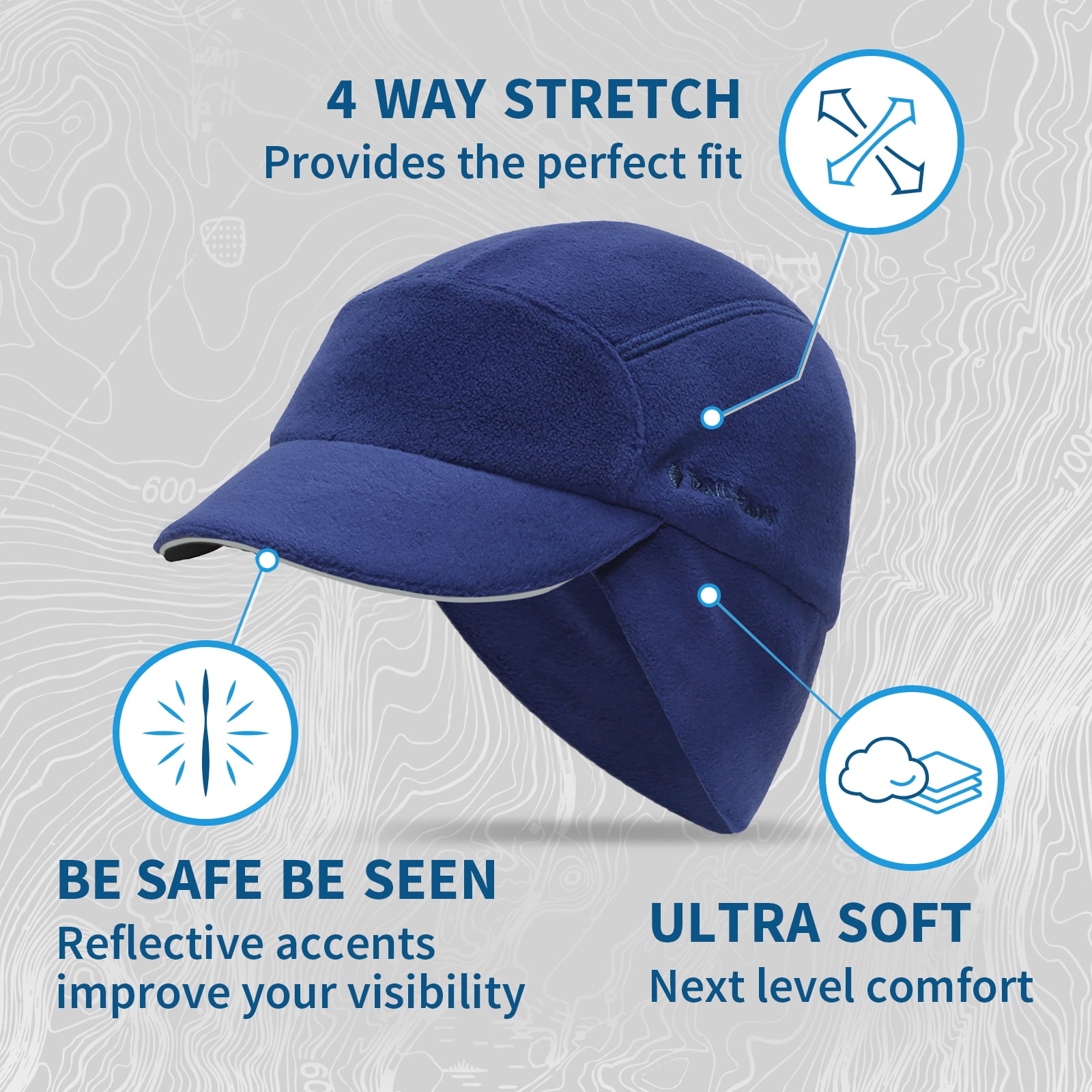 TrailHeads Fleece Ponytail Hat for Women – Trailblazer  display picture 2