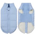 thumbnail image 3 of Ropa de invierno para perros pequeños, abrigo cálido para mascotas, chaqueta, chaleco acolchado ajustable, atuendo para cachorros, ropa para yorkshire terrier y chihuahua, 3 of 5