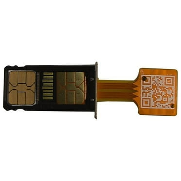 Dual SIM and Micro-SD Card Adapter for Hybrid Dual SIM Slot for Cell Phone Dual SIM Repair Parts