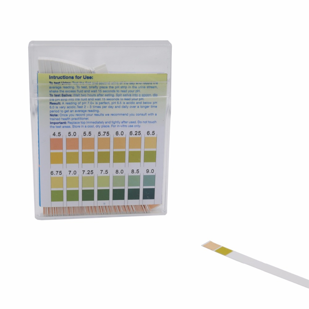 BENGKUI Papier de Test de Haute pr/écision PH Papier de Test de pH de Haute pr/écision Bandes de salive Test de leau indicateur dacide alcalin