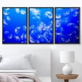 thumbnail image 3 of wall26 Framed Canvas Print Wall Art Set Blue &amp; Yellow Tropical Coral Reef Ocean Fish Nature Animals Photography Realism Rustic Landscape Colorful for Living Room, Bedroom, Office - 16"x24&qu, 3 of 5