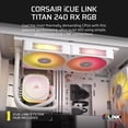 thumbnail image 2 of Enfriador líquido para CPU Corsair iCUE Link Titan 240 RX RGB, 2 of 7