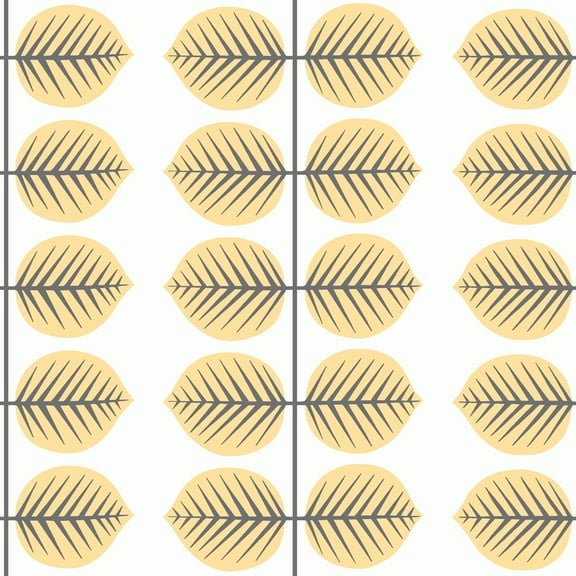 Lucky Day Bersa Yellow Leaf Stripe Sidewall