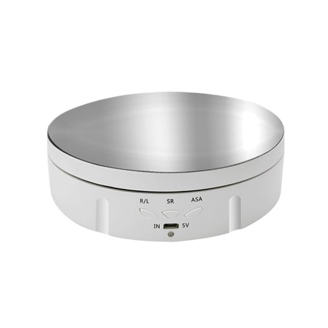 10/3kg Smart Rotating Display Stand 360 Degree USB Mirror/Frosted Turntable Swivel Base Bracket For Photography Video Shooting ,Silent and Smooth Operation
