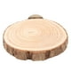 thumbnail image 2 of Plataforma de percha redonda para pájaros, soporte de madera natural para jaulas de pájaros, loros que pican de pie, 6-8, 2 of 14