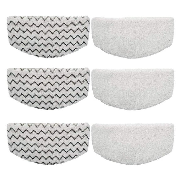 Washable Steam Mop Pads Replacement for Powerfresh 1940 1544 1440 Series Steam Mop Model 1544A 2075A 1806 5938 1940W 1940Q 19408 19404 1940A 6 Pack