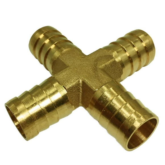 LOVIVER prostys Barbed Wire Fittings Pneumatic Cross Coupler prosty Male Thread Gas