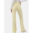 thumbnail image 3 of No Boundaries Fleece Flare Pants, 31.5” Inseam, Women’s and Women’s Plus, 3 of 5
