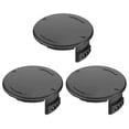 thumbnail image 1 of Set Of 3 ABS Plastic Spool Caps for Parkside Lawn Mower Replacement Part TLP-01-1 DCQW, 1 of 4
