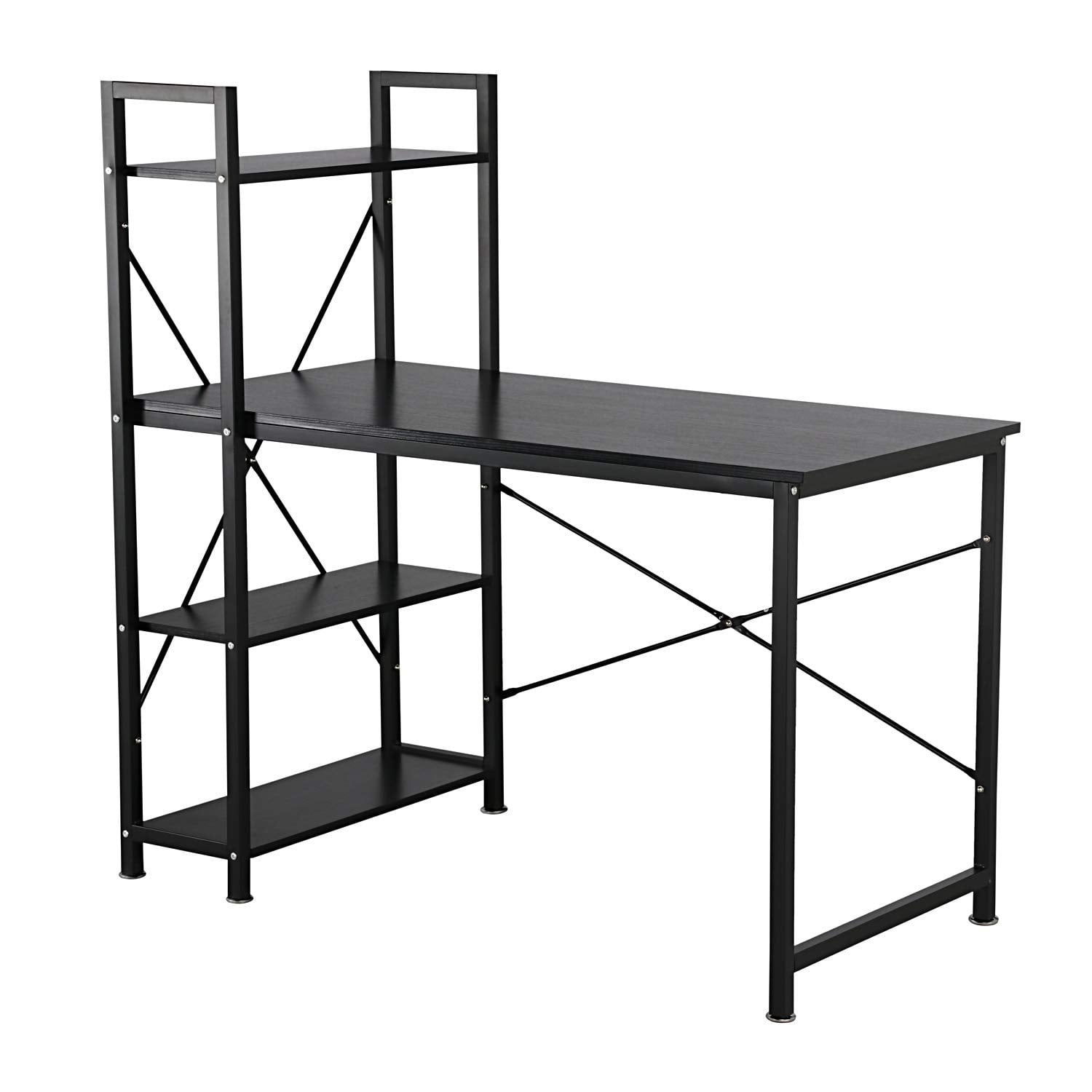 Utopia Alley Collapsible Fold Down Desk Table Wall Cabinet With Chalkboard And Bottom Shelf