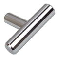 thumbnail image 2 of GlideRite  2-inch Solid Polished Chrome Cabinet Bar Knobs (Pack of 10 or 25) 25, 2 of 4