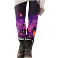 thumbnail image 3 of VBTAPA Buttery Soft Leggings for Women 2025 Halloween Holiday Party Tights Novelty 3D Printed High Waist Stretch Yoga Running Pants Trendy Casual Ankle Length Leggings Birthday Gifts Multicolor#2 S, 3 of 6