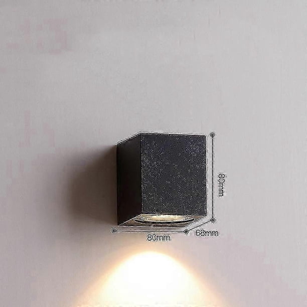Outdoor Waterproof Led Wall Lamp, Creative Bedside Wall Lamp, 3w, Warm Light