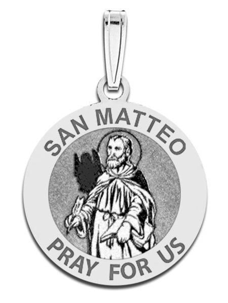 San Matteo Religious Medal - 2/3 inch 