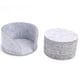 thumbnail image 2 of 10 posavasos redondos de fieltro para tazas, posavasos resistentes al calor para café y té (gris C), 2 of 4