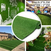 Fridja Artificial Grass Turf Lawn - Indoor Outdoor Garden Lawn Landscape Synthetic Grass Mat