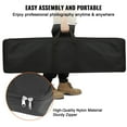 thumbnail image 5 of 10x10ft Heavy Duty Pipe and Drape Kit with 6 Clamps, Carbon Steel Base & Carry Bag for Event Backdrops, 5 of 7