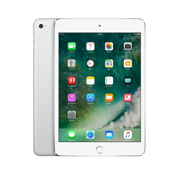 Restored Apple 7.9-inch iPad Mini 4 Tablet, Wi-Fi Only, 32GB, Rapid Charger - Silver (Refurbished)