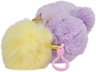 Spark Create Imagine Purple Chick Keychain Plush Accessory