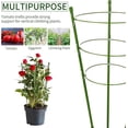 thumbnail image 2 of Tkrady Support Tomato Cages for Garden,4 Pack 18 inch Tomato Stakes Stakes for Climbing Adjustable Trellis for Peony Support(4 Pack ), 2 of 6