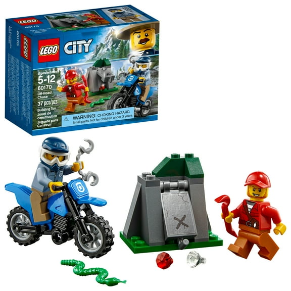 LEGO City Off-Road Chase 60170 Building Set (37 Pieces)
