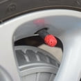 thumbnail image 3 of Lot de 4 Anneaux d'Étanchéité Décoratifs pour Tige de Valve, Pièces de Rechange Amovibles, Accessoires Améliorés, Couvercle de Roue Multi-Usage, Capuchons de Pneu Amovibles Étanches, Rouge, 3 of 8