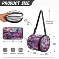 thumbnail image 7 of ZIATUBLE Butterfly Hanging Paper Towel Case Cherry Blossom Toilet Paper Roll Dispenser Stain Resistant Paper Dust Cover Storage Bag Universal Carrying and Storage Case Paper Pouches, 7 of 7