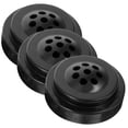 thumbnail image 3 of Mini Flag Holder Stand for Desk or Office Black Plastic 3 Pieces Small Size, 3 of 9