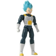 Dragon Stars Series - Dragon Ball Super - Super Saiyan Blue Vegeta, Power Up Pack 6.5 Action Figure Set