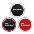 thumbnail image 1 of 5cc 60mm Car Wheel Center Caps Hub Tyre Rim Hub Cap Cover for Fiat 500 Auto Accessories Black, 1 of 7