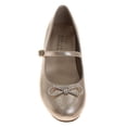 thumbnail image 5 of Badgley Mischka Girls Dress Shoes (Little Kids, Sizes 11–4), Gold, Size: 12, 5 of 7