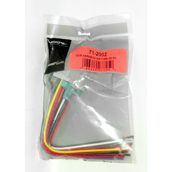 Metra 71-2002 Reverse Wiring Harness for Saturn 2000-2005, 12-Inch