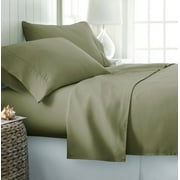 Egyptian Comfort Hotel Quality Bed Sheets - Deep Pocket 4 Piece Set Color Sage (Green) Size: Queen