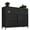 Black, variant on CONCETTA Chest of Drawers with 7 Fabric Drawers, Drawer Cabinet, Fabric Dressers for Bedroom, Black