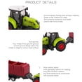thumbnail image 6 of Friction-Powered Tractor Toy, Farm Vehicle Push-Slide Design, Detachable Red Plastic Truck, Agricultural Educational Gift for Toddlers, Role-Play Pretend Play, 6 of 7