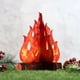 thumbnail image 3 of BEMS-home decor Fiesta de papel de llama falsa de fuego realista de Halloween, 3 of 4