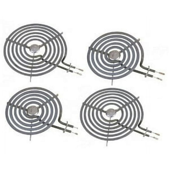Hotpoint Stove 6" and 8" Plug-In Range Surface Element 4pk SU121 SU122