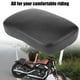 thumbnail image 5 of Asiento trasero de pasajero para motocicleta, negro, 6 ventosas, para Bobber Chopper, 5 of 11