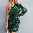 thumbnail image 3 of Vestido De Ajuste Casual, Vestido De Un Hombro A La Moda Para Ir De Compras, 3 of 6