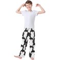 thumbnail image 2 of CROPD Animal Giraffe Pajamas Pants Soft Long Pajama Bottoms Lounge Sleep Pants Size S-XL, 2 of 8