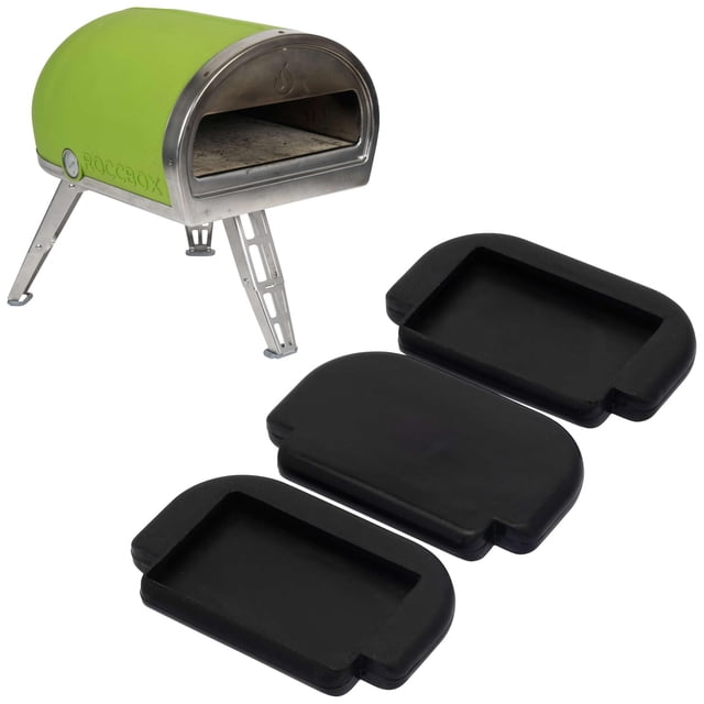 Protectores de goma para patas para horno de pizza Gozney Roccbox, paquete de 3
