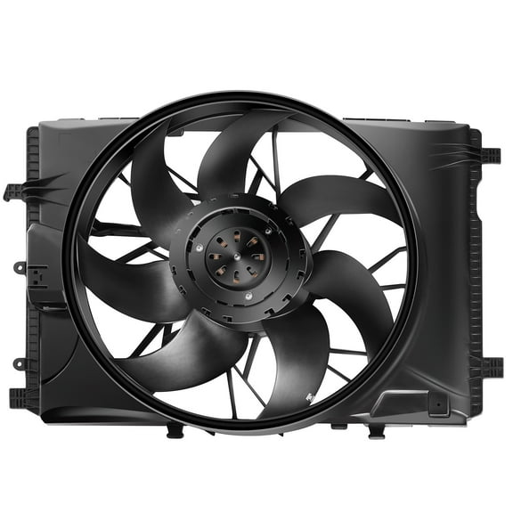 CCIYU Radiator or Condenser Cooling Fan 623130 Fit for Mercedes-Benz series Fits select: 2010-2014 MERCEDES-BENZ E 350, 2013 MERCEDES-BENZ C 250