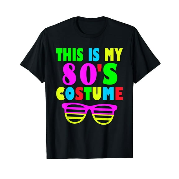 This Is My 80-s Costume T-Shirt 70's 80's Party Tee T-Shirt